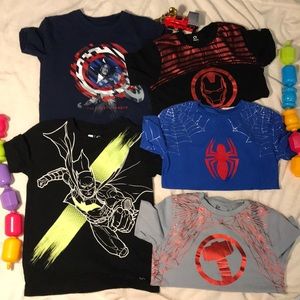 GAP DC Comics and Marvel T-shirt’s Sz S